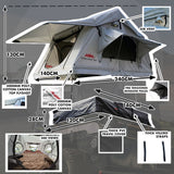 Ventura Deluxe 1.4 Roof Top Tent + 270 Awning
