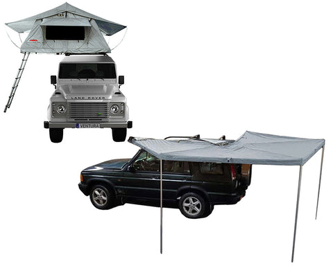 Ventura Deluxe 1.4 Roof Top Tent + 270 Awning