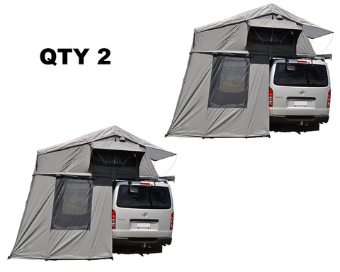 2X Extended Ventura Deluxe 1.4 Roof Top Tent + Annex (IN STOCK)