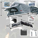 Extended Ventura Deluxe 1.4 Roof Top Tent + 270 Awning